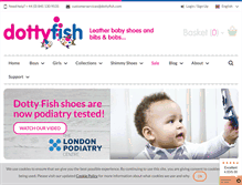 Tablet Screenshot of dottyfish.com